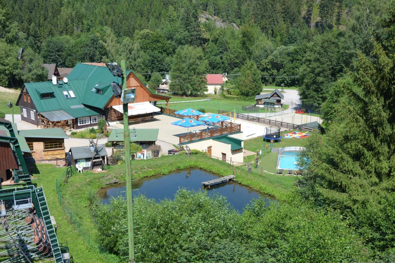 Bret Cz Hotel Zacler Exterior photo